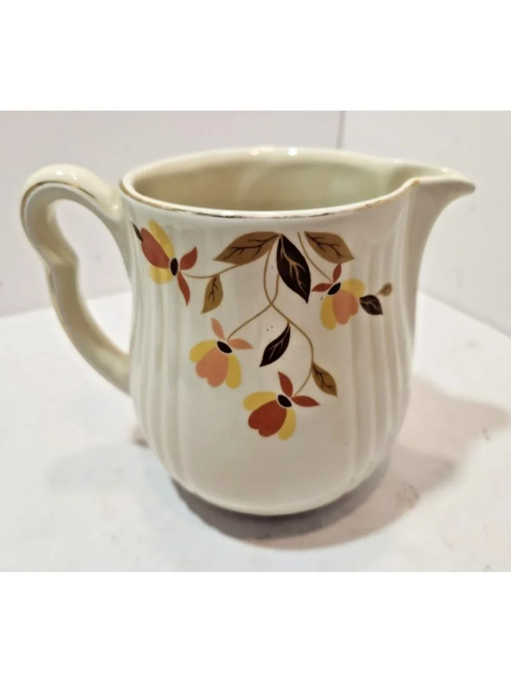 Vintage Hall Autumn Leaf Water/Milk Pitcher Mary Dunbar